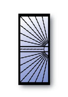 Sunburst Door Design