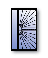 Sunburst Door Design